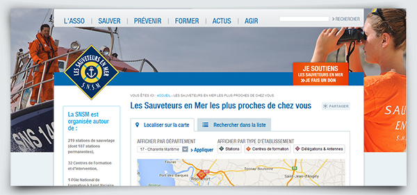 site national snsm